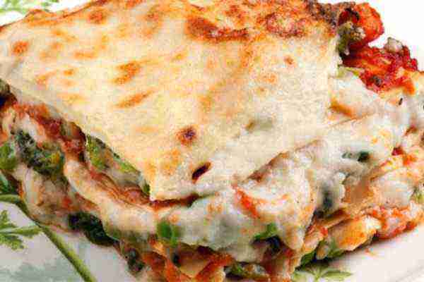 vegetable lasagne recipe