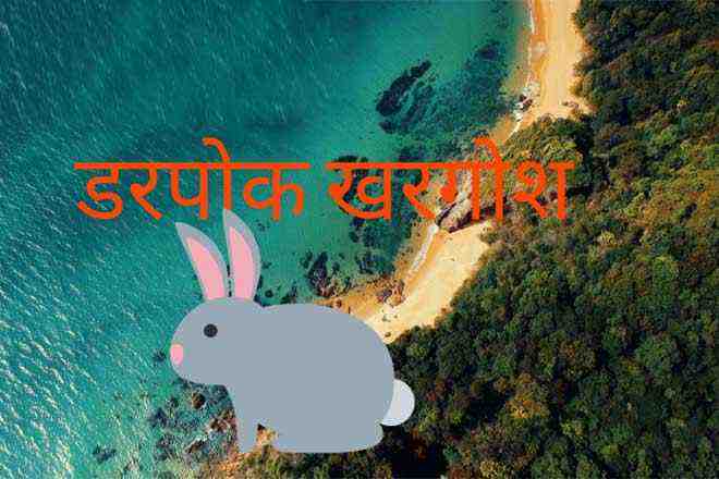 Hindi Kids Story Coward Rabbit