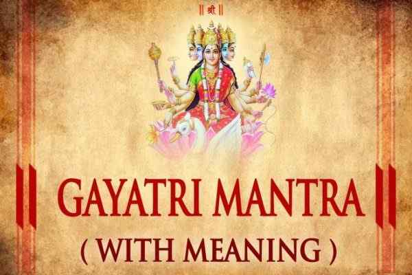 gayatri mantra with hindi meaning