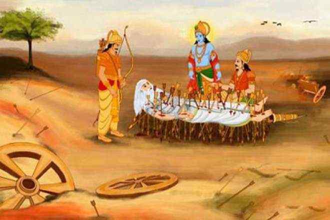 द्रौपदी और भीष्म संवाद, Draupadi Aur Bhishma Sanvaad, द्रौपदी ने भीष्म पितामह से पूछा कि जब मेरा चीर हरण हो रहा था, तब आप चुप क्यों थे? – Draupadi and Bhishma Pitamah story