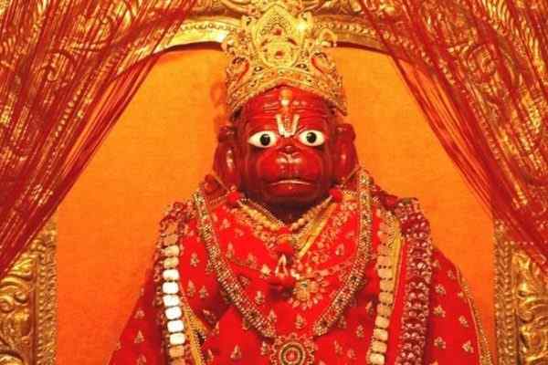 Why we apply sindoor to lord hanuman