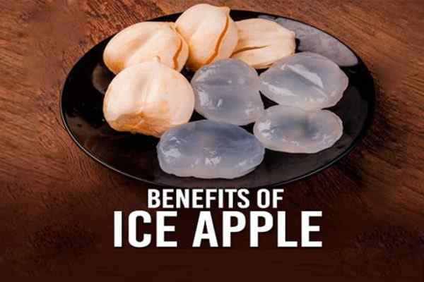 health benefits of ice apple tadgola
