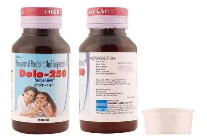 Dolo 250 MG Syrup ke use fayde upyog price dose side effects in hindi