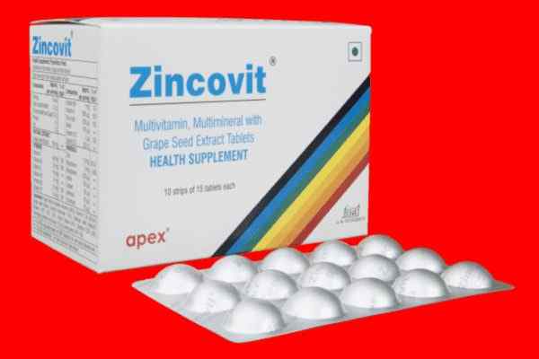 Zincovit Tablet Uses Side Effects Composition and Dosage