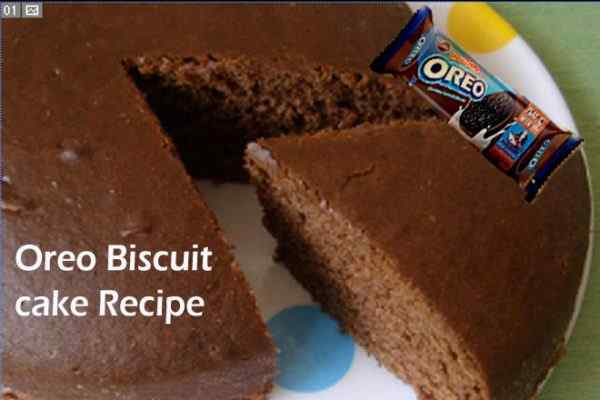 oreo biscuit cake Recipe