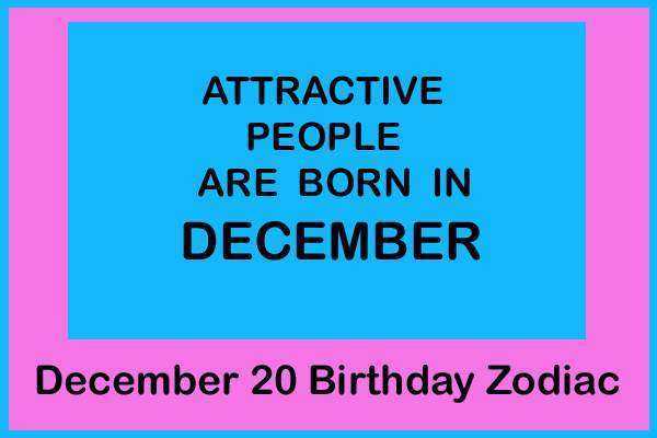 December 20 Zodiac Sign