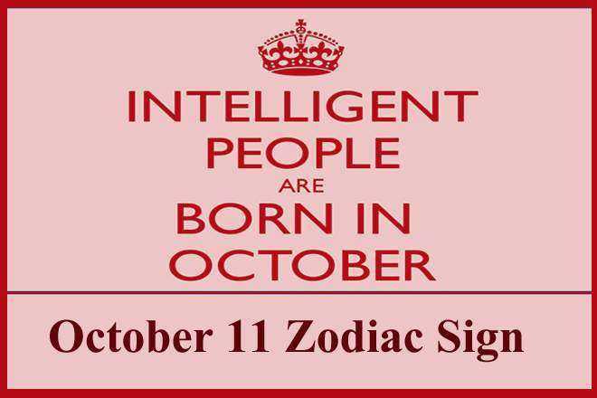 October 11 Zodiac Sign