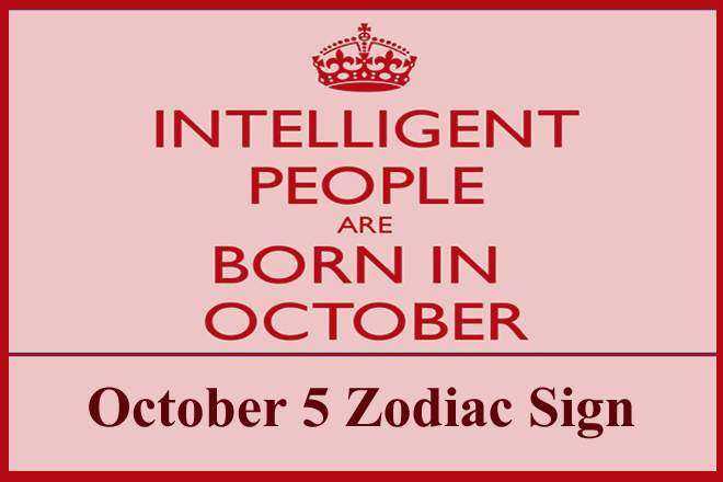 October 5 Zodiac Sign