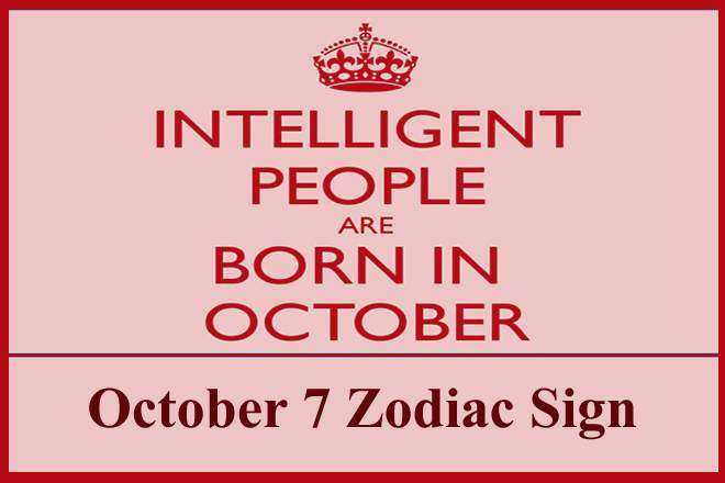 October 7 Zodiac Sign