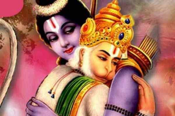 Ram and Hanuman Milan Katha