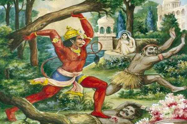 Hanuman rakshas yuddh