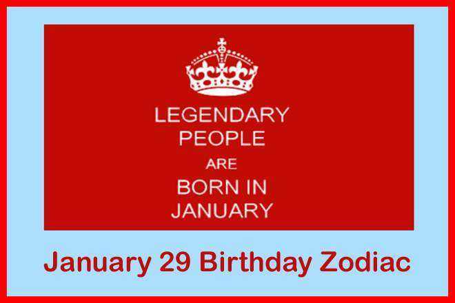 January 29 Birthday Zodiac
