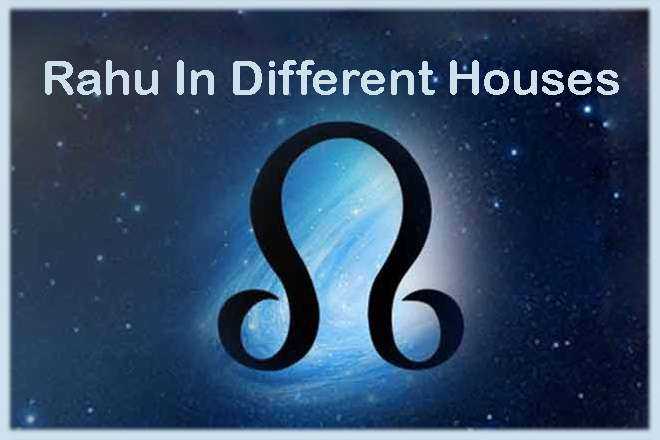 Rahu In Different Houses