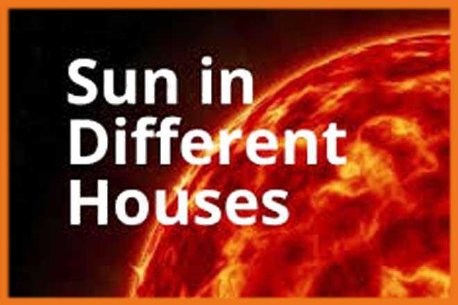 Sun In Different Houses, Which House Is Good For Sun, Sun And House Positions, Sun In Houses, Best House For Sun, Sun Aspects Which Houses