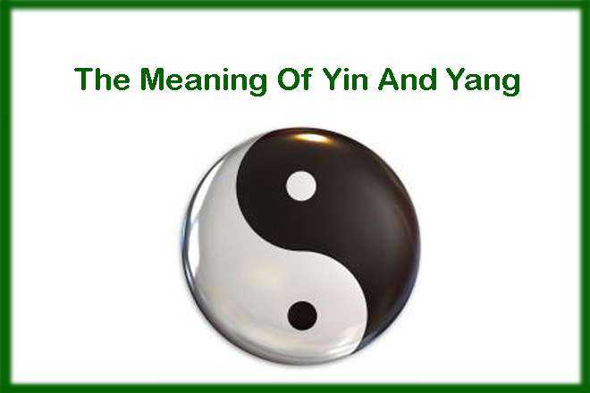 Yin Yang Meaning