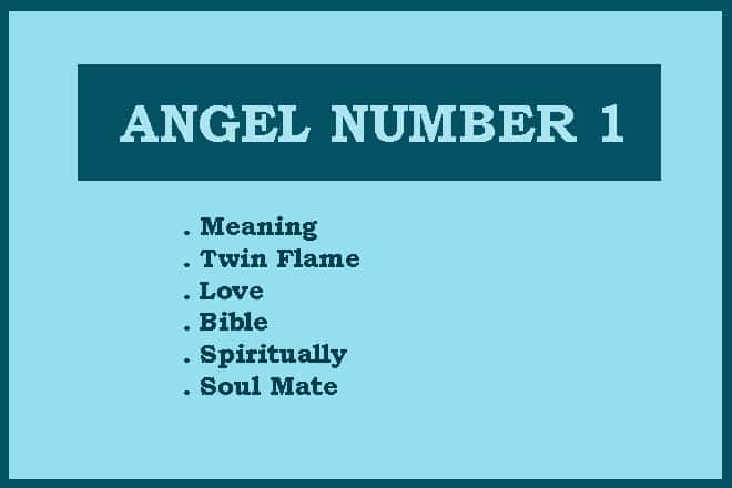 Angel Number 1 Meaning and Symbolism Archives  The Public