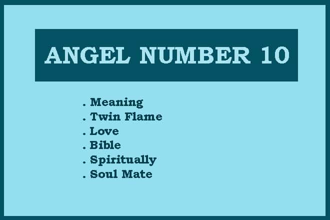 Angel Number 10