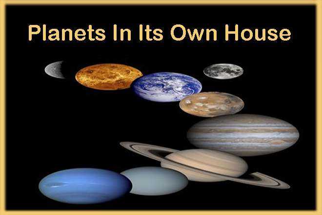 Planets In Its Own House