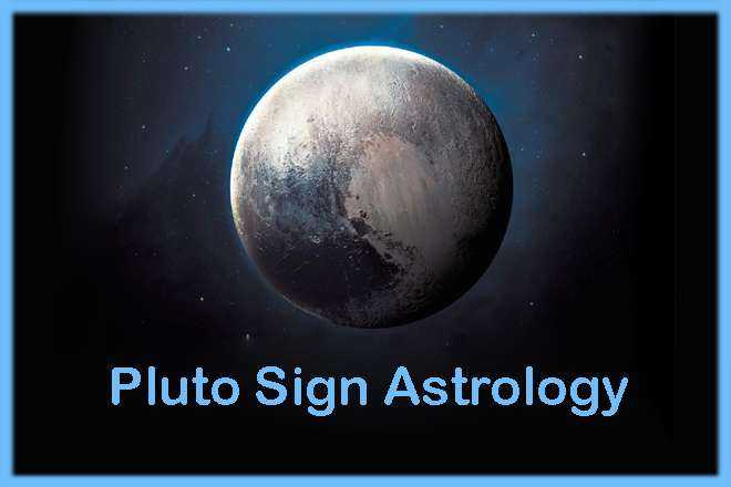 Pluto Sign Astrology
