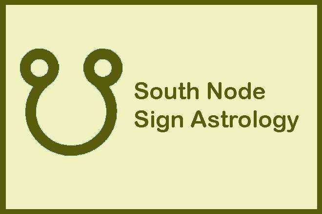 South Node In Different Signs