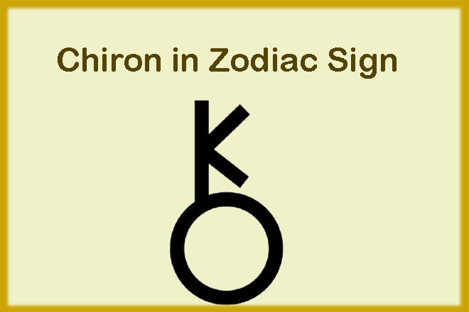 Chiron in Zodiac Sign