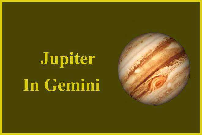Jupiter In Gemini