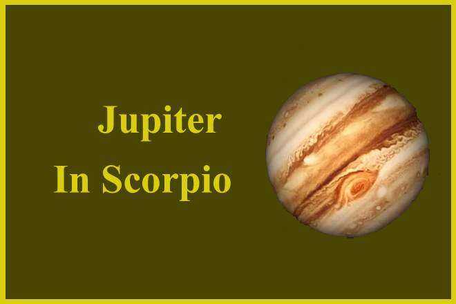 Jupiter In Scorpio