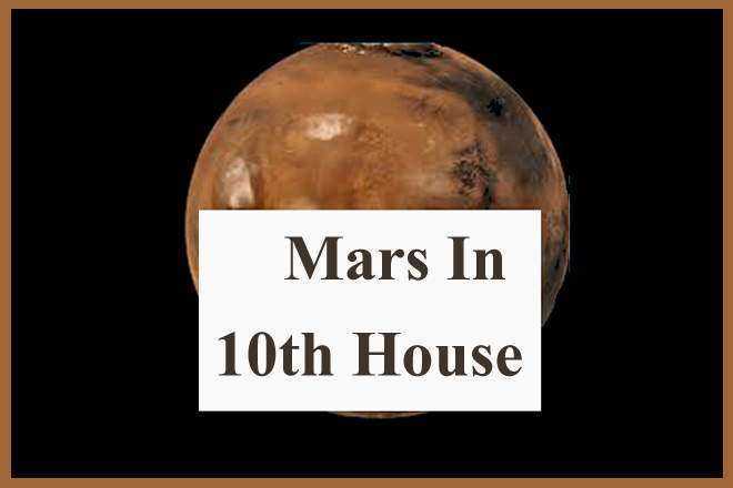 Mars In 10th House