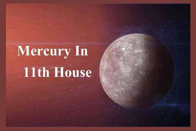 Mercury In 11th House