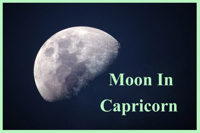 Moon in Capricorn
