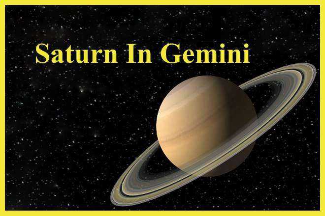 Saturn In Gemini