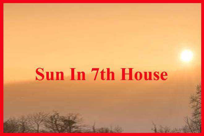 Sun In 7th House