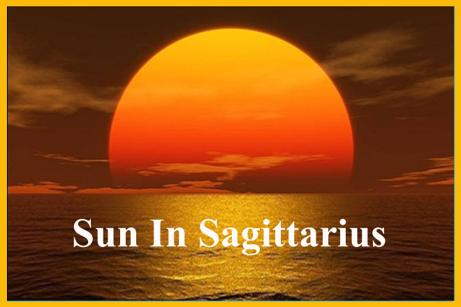 Sun In Sagittarius