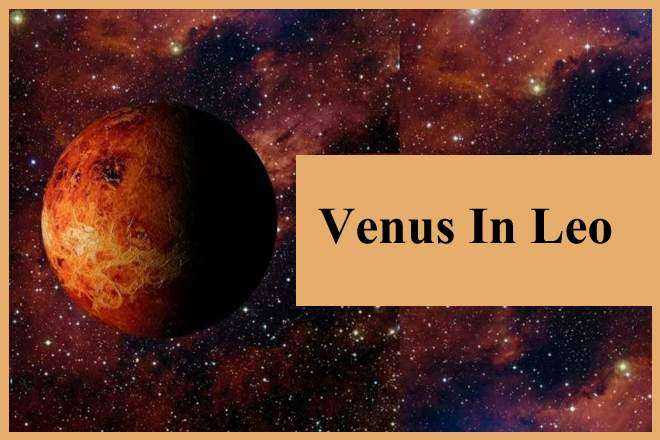 Venus In Leo