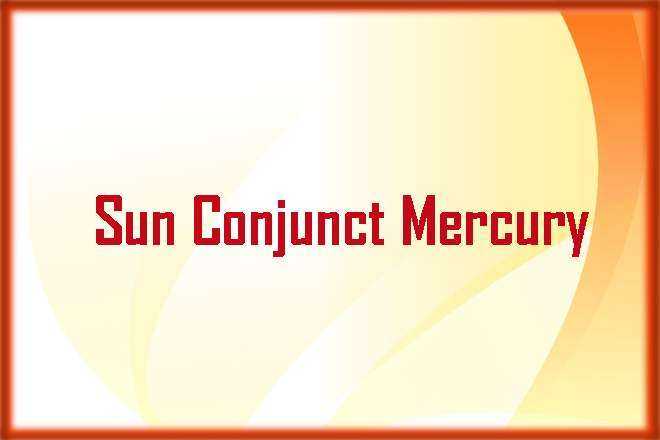 Sun Conjunct Mercury