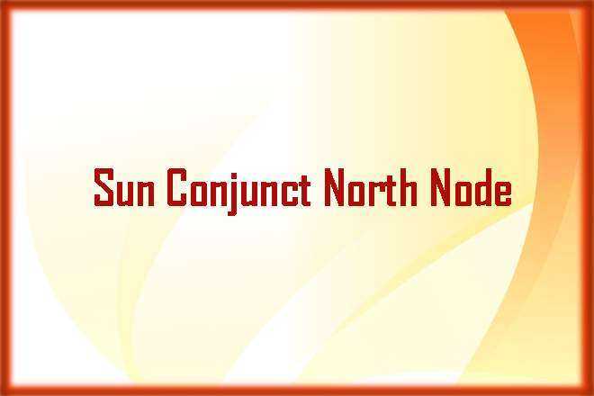Sun Conjunct North Node