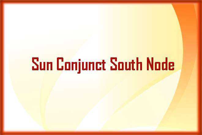 Sun Conjunct South Node