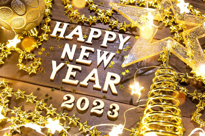 Happy New Year wishes 2023